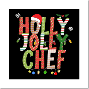 Holly Jolly Chef Posters and Art